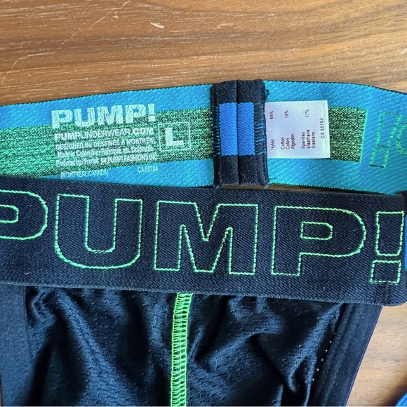 Pump Jockstrap black/blue - New - Picture 4 of 6